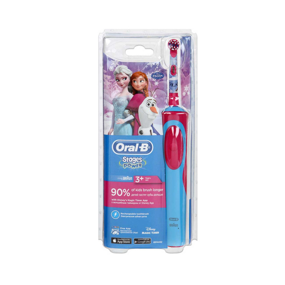 Braun Oral-B Kids Rechargeable Toothbrush, 3+ Years, Frozen, D12.513K FROZEN